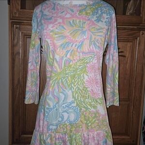 Lilly Pulitzer Pastel Floral Dress